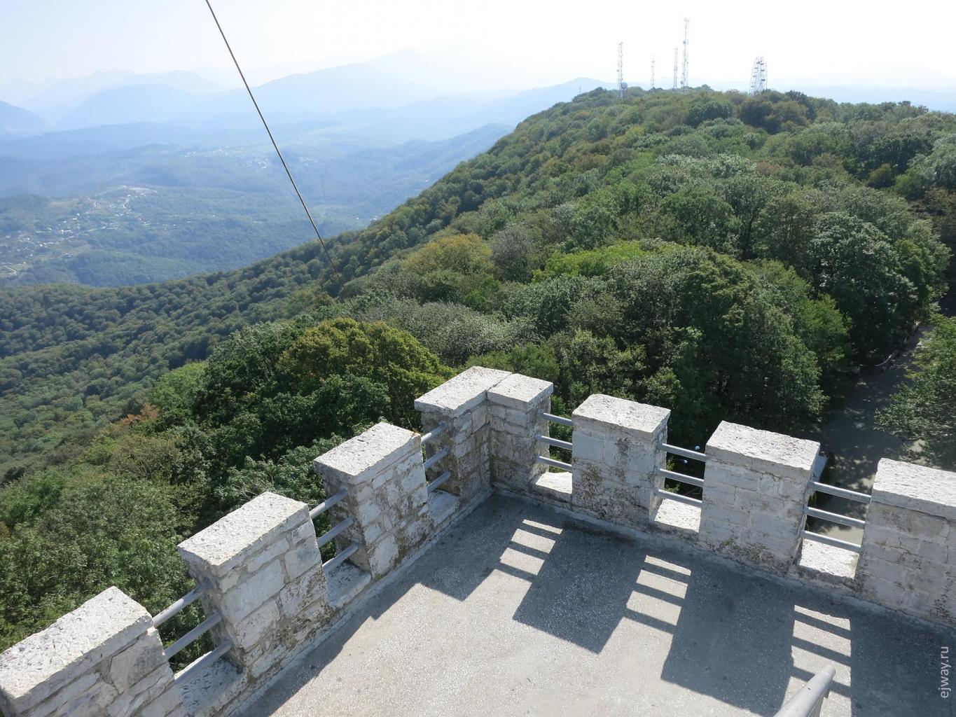 Смотровая башня на горе Ахун (Сочи)